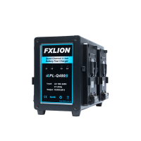 4-х канальное зарядное устройство Li-ion V-Mount батарей + выход пост, Тока FXLION PL-Q480B
