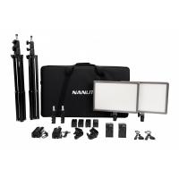 Профессиональная Светодиодная лампа LumiPad 25 2kit with Power Adapter & Battery