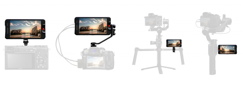 Варианты применения монитора OSEE T5