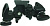 Струбцина Doble Convi (черная) w/kcp-7sdl saddle  с регулируемой ручкой ACE ACP-720B