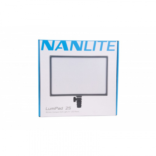Профессиональная Светодиодная лампа LumiPad 25 2kit with Power Adapter & Battery