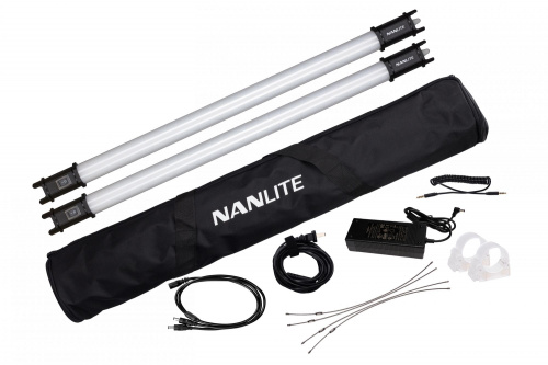 Комплект PavoTube 15C 2KIT из 2х RGBW светильников 30’’ 16Вт Nanlite (Nanguang)