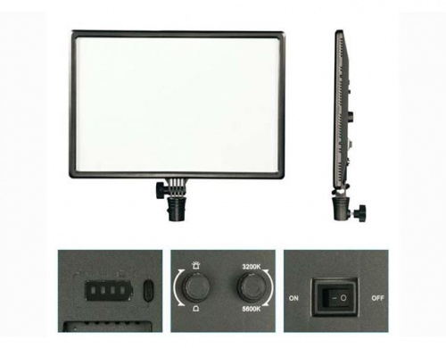 Комплект из двух LED светильников Nanlite (Nanguang) CN-LUXPAD43 2KIT