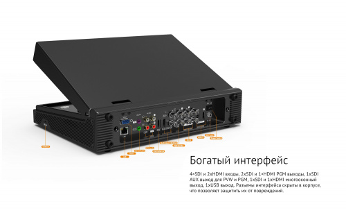 Видеомикшер AVMATRIX PVS0613U портативный 6CH SDI USB
