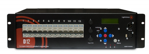 Диммер рэковый D12 Light Union