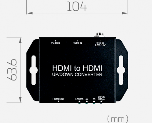 Кросc конвертор HDMI в HDMI-S Yuan