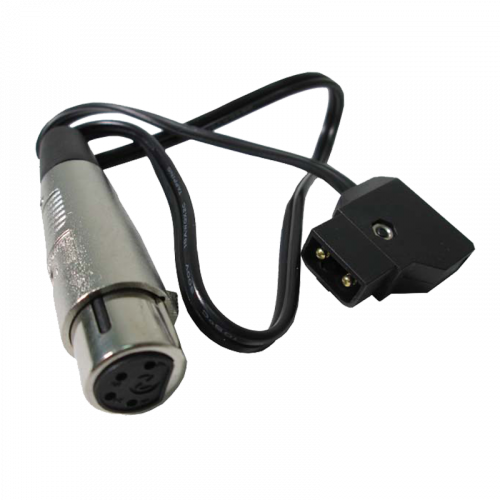 Кабель переходной D-tap - DC XLR 4 pin, 45 см FXLION B01-DC