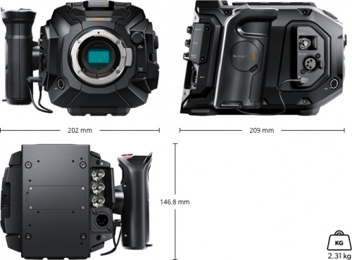 Blackmagic URSA Mini Pro 4.6K G2 кинокамера