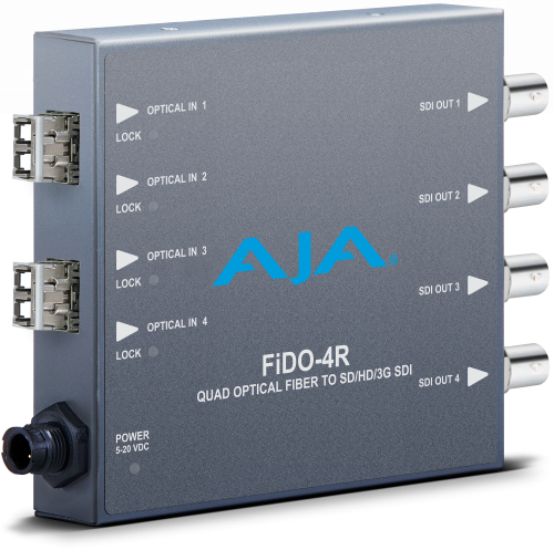 Четырёхканальный миниконвертер AJA FiDO-4R