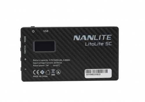 LitoLite 5C RGBWW Nanlite Осветитель LED Pocket Light