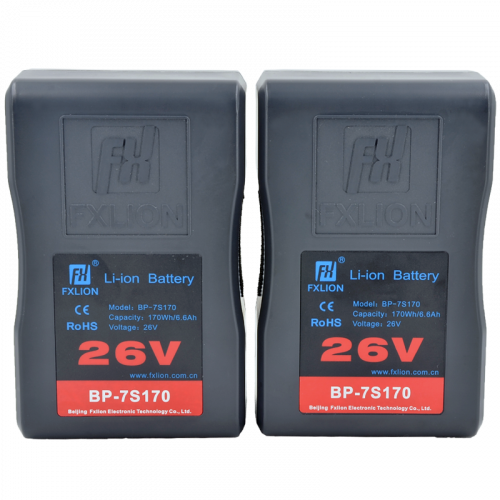 Li-ion Аккумуляторная батарея  V-Mount 26V 170WH FXLION BP-7S170