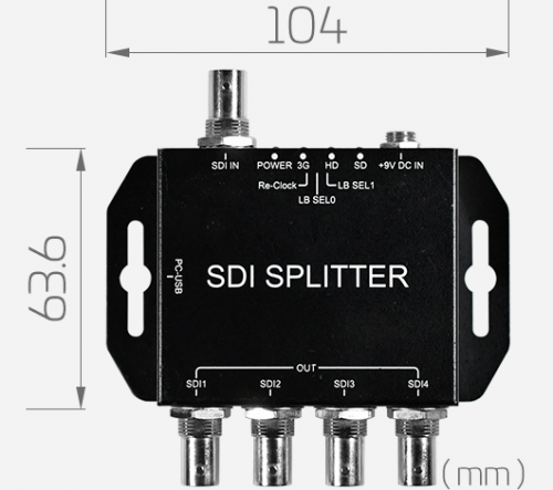 Разветвитель SDI Splitter Yuan