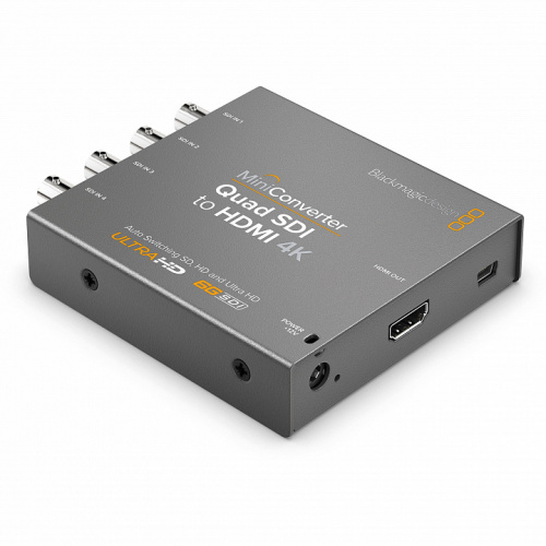 Blackmagic Mini Converter Quad SDI to HDMI 4K мини конвертер