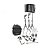 Комплект из 3 приборов DEDOLIGHT BLED2x1-BI-B-E