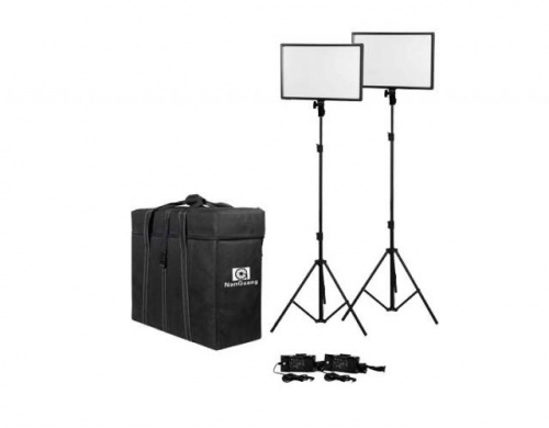 Комплект из двух LED светильников Nanlite (Nanguang) CN-LUXPAD43 2KIT