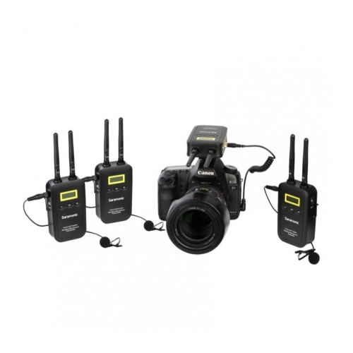 Цифровая радиосистема с 3 передатчиками и 1 приемником Saramonic VmicLink5 TX+TX+TX+RX
