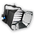 Светильник  люминесцентный  4х55 DEXEL LFS4-55/PO
