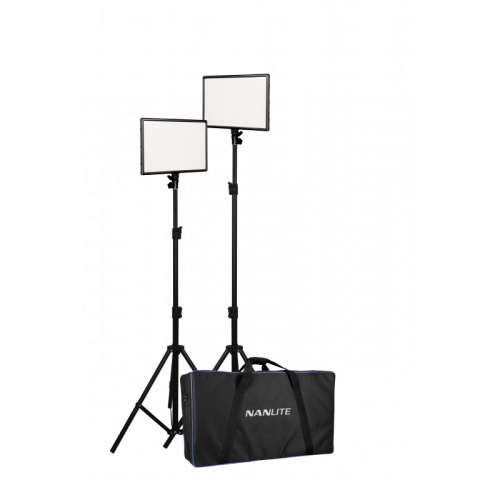 Профессиональная Светодиодная лампа LumiPad 25 2kit with Power Adapter & Battery