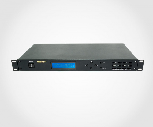 Двухканальный кодер HD с низкой задержкой LOW DELAY TELEVIEW COD-2xHDSDI-MP4/2-M25 (LOW DELAY)
