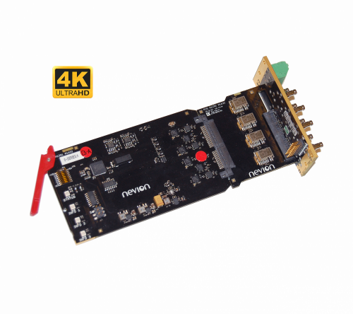 Счетверенный коммутатор резерва для сигналов 3G/HD/SD-SDI QUAD-DA-1x2-PB Nevion