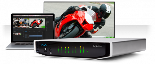 Портативное устройство ввода/вывода 10/12-bit видео AJA Io 4K Plus